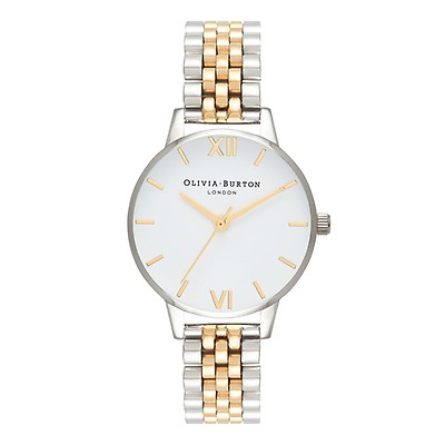 Olivia Burton Demi Dial Steel Sunray 34 mm Ladies Watch