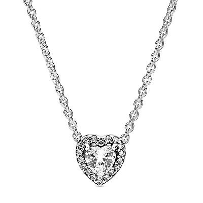 Pandora asymmetric hearts deals of love necklace