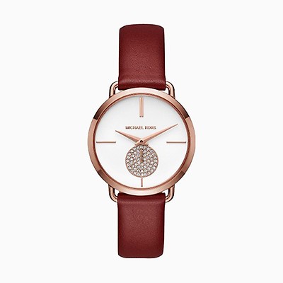 michael kors portia floral watch