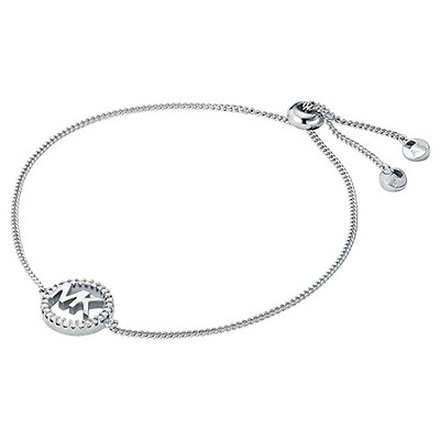 Michael Kors Silver Double Heart Bracelet