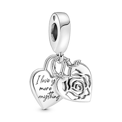 2022 Release 925 Sterling Silver UNICEF Blooming Flower Double 