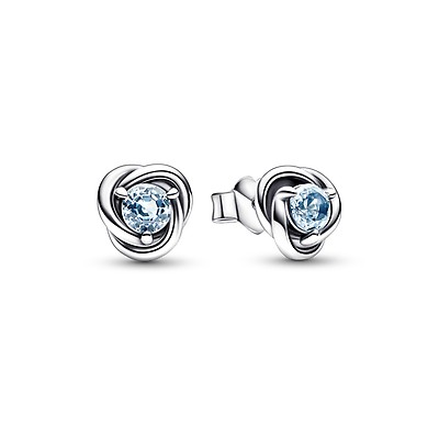 Pandora blue stone on sale earrings