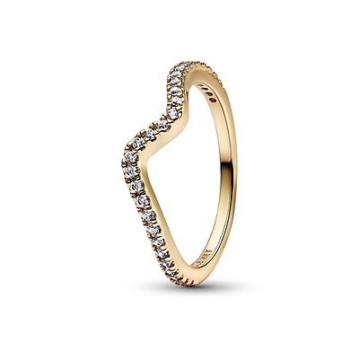 Pandora 14k hot sale gold ring