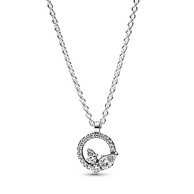 Pandora on sale swan necklace