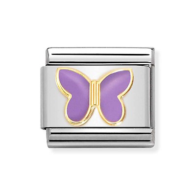 Nomination on sale butterfly charm