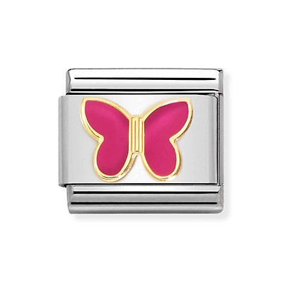 LUX butterflies white gold 9ct