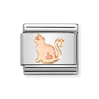 Nomination Composable Classic Flamingo Silver Steel Charm