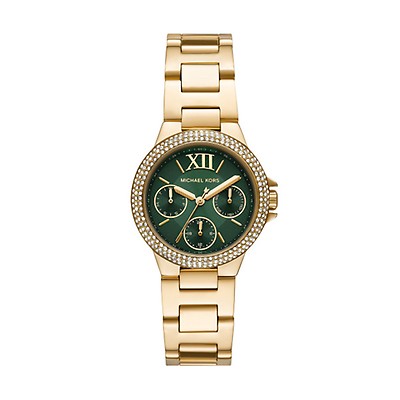 Mk on sale floral watch