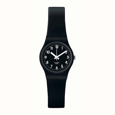 Swatch Lady Black Single 25MM Watch