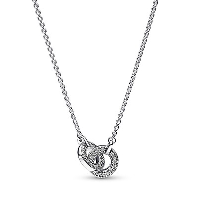 PANDORA Silver Fan of Love Pendant