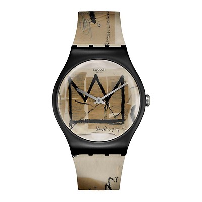 Swatch SS07S121G - Rings of Irony Watch •