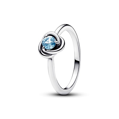 Pandora blue hot sale stone ring