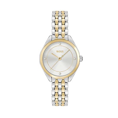 Hugo boss jillian rose deals gold watch