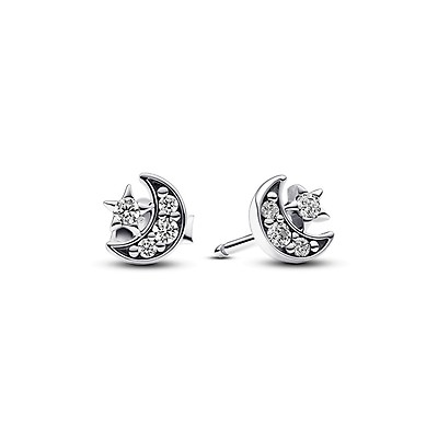 Pandora lunar light sales stud earrings