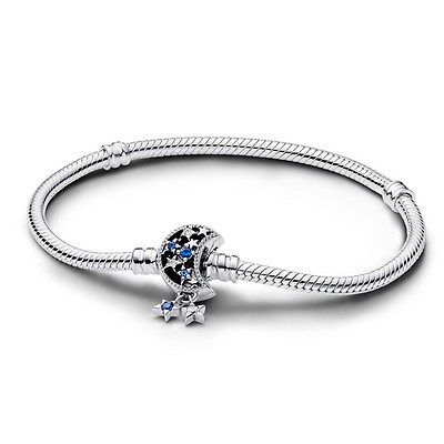 Pandora Moments Silver Signature Clasp Bracelet