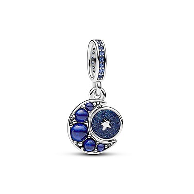 Pandora Charms, Pandora Unicef Blue Planet Dangle Charm 798774C01, Pandora Valentine Charms with Gift Pouch