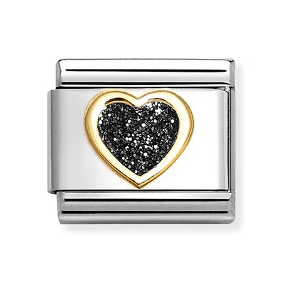 Nomination clearance heart charm