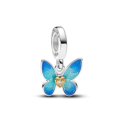 Pandora hot sale blue butterfly