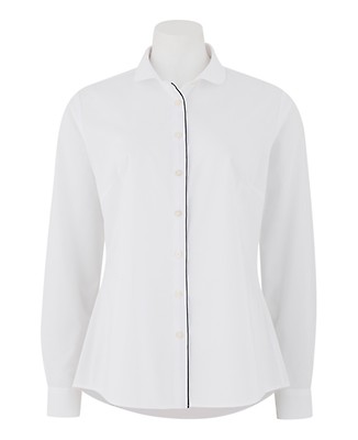 fitted white shirt womens