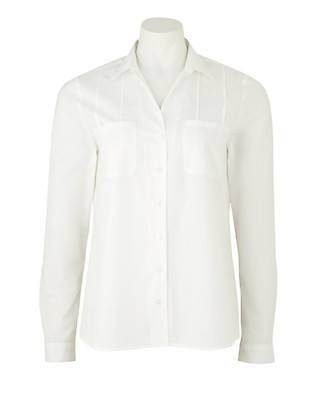 fitted white shirt womens