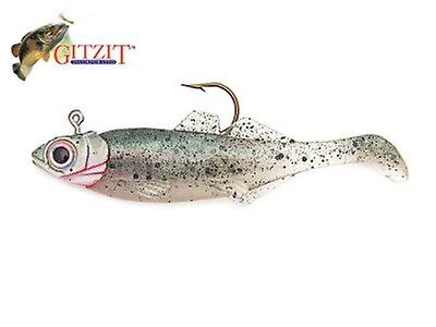  Gitzit Micro TL Tough Guy Perch Fishing Equipment, 1/25 oz :  Fishing Topwater Lures And Crankbaits : Sports & Outdoors