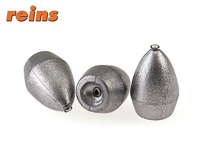 10Pcs Tungsten Fishing Sinkers Weights Bullet Worm Weights Pumpkin Silver  Black