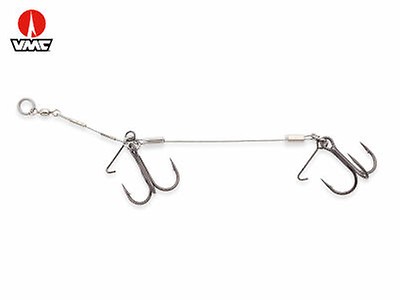 VMC Hooks - [PIKE RIG RANGE / HOOK] Pike hooks in 2/0 size, and coastal  black coated Pin, that resists the salinity of some soft lures. 👉 Simply  the best to hunt