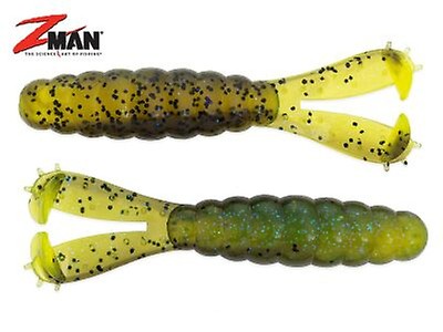 Z-MAN Finesse Micro Goat 1.75inch Fishing Lures for Perch Pike