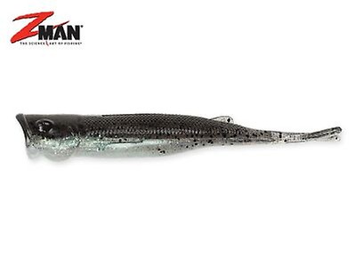 3 Pack of 4.25 Inch Zman Billy Goat Soft Plastic Fishing Lures - Hot Craw