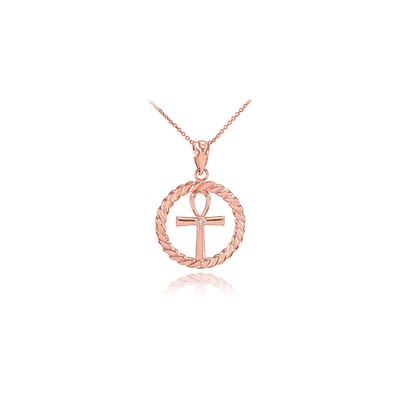 Diamond hot sale ankh chain