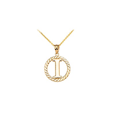 J alphabet store gold pendant