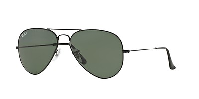 ray ban aviator negras