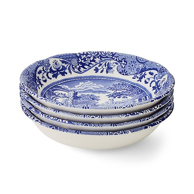 Blue Italian Set of 4 Bread and Butter Plates | Spode