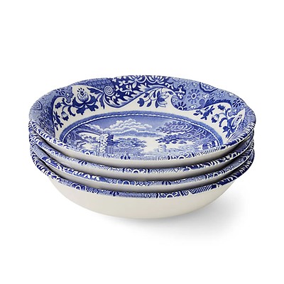 Blue Italian Set of 4 Salad Plates | Spode