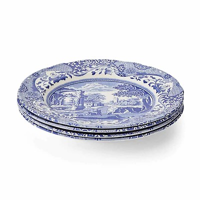Blue Italian 5 Piece Place Setting