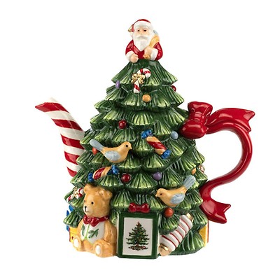 250th Anniversary Christmas Tree Figural Tree Cookie Jar