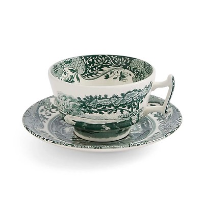 Heritage Green Italian 2 Pint Teapot