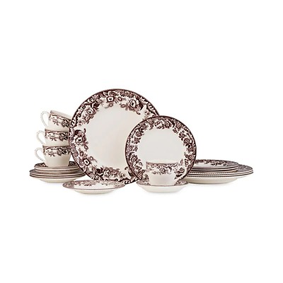 Woodland Octagonal Plate 9.5 Inch (Wood Duck) | Spode