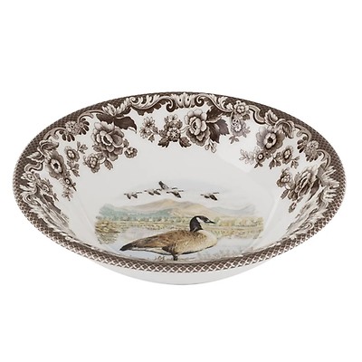 Woodland Ascot Cereal Bowl 8 Inch (Red Grouse)