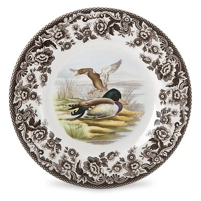 Woodland Octagonal Plate 9.5 Inch (Wood Duck) | Spode