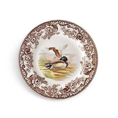 Spode Woodland Pheasant 9 Inch Soup Plate