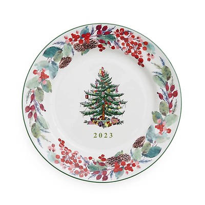 Spode Christmas Tree 2022 Annual Collector Plate