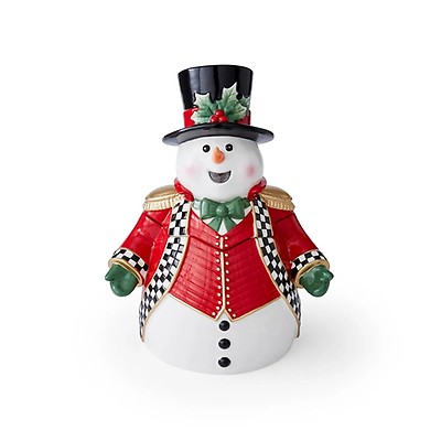 Spode Christmas Tree Figural Santa with Tree Cookie Jar