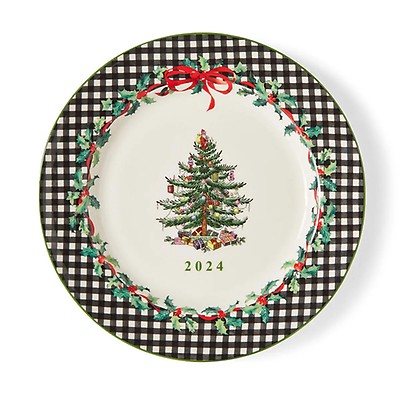 Spode Christmas Tree 2022 Annual Collector Plate