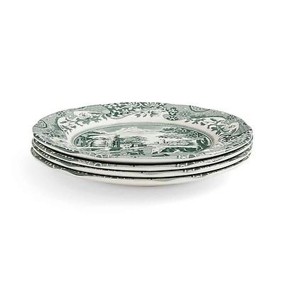 Heritage Green Italian 2 Tier Cake Stand