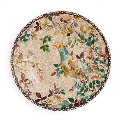 Woodland Accents Salad Plate 8 Inch, Pheasant