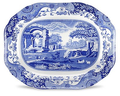 Blue Room Sunflower 14 Inch Oval Platter