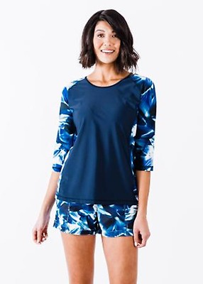 Loose Fit Margaux Swim Top With 2"-3" Board Shorts