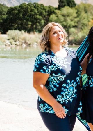 Plus Size Anna Swim Tunic
