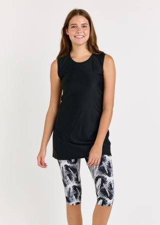 Serena Swim Tunic With Capri Swim Leggings